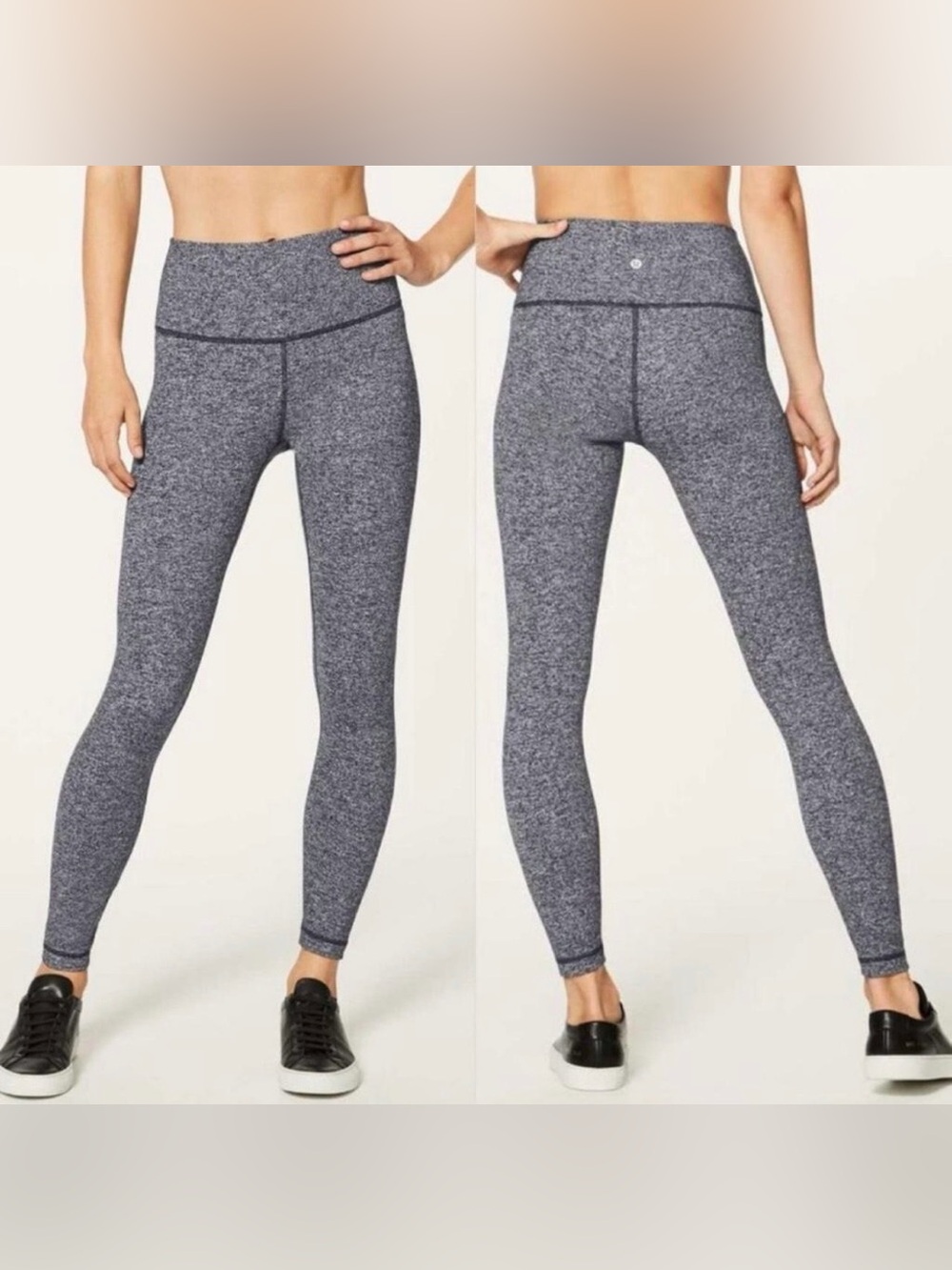 Lululemon Gray Heather Active Leggings